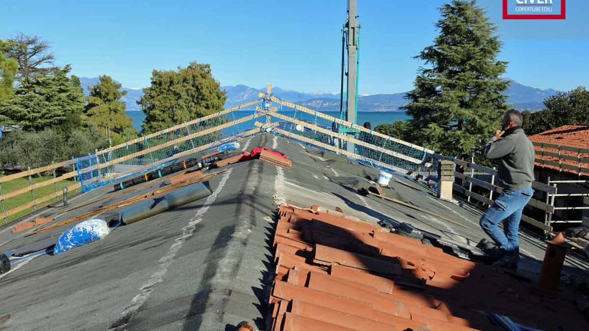 Civer rifacimento tetti a Brescia, tetti lago di Garda